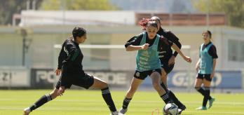 Mexico U15 girls' national team: Defensive phase and pressing